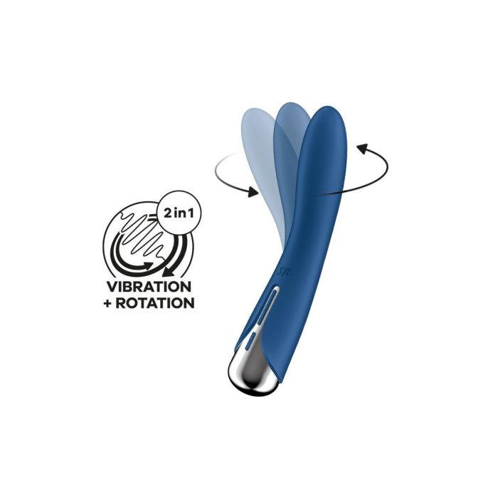 Satisfyer Spinning vibe 1 rotating g-spot vibrador azul 5 Satisfyer Spinning vibe 1 rotating g-spot vibrador azul 5
