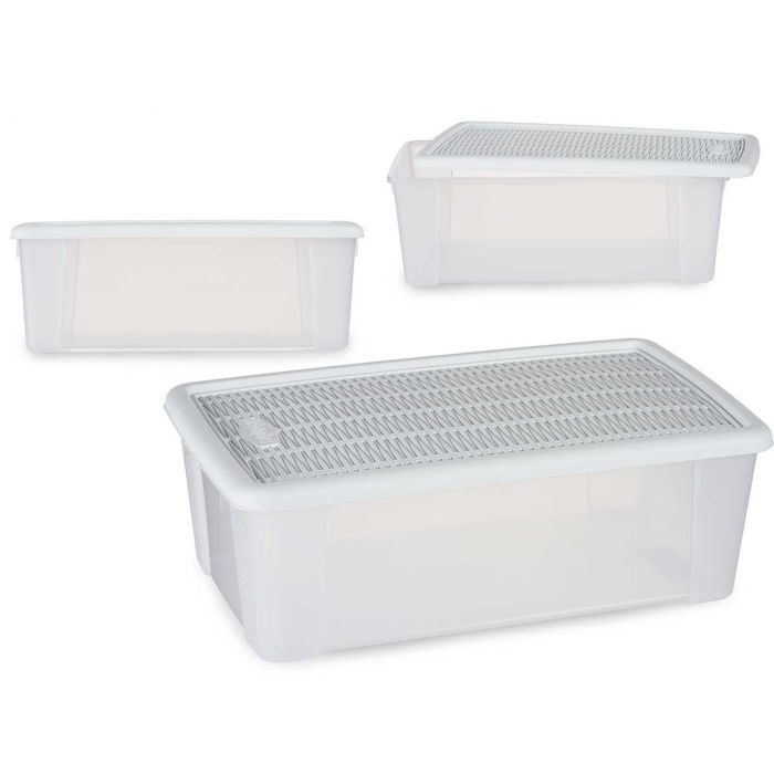 Caja 5L Elegance Blanco Stefanplast 19X11CM (12 Unidades) Caja 5L Elegance Blanco Stefanplast 19X11CM (12 Unidades)