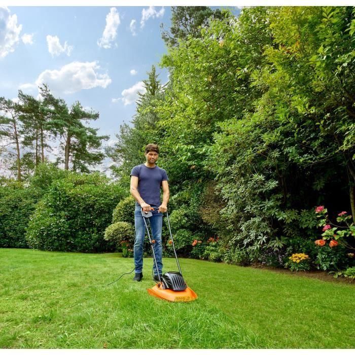 BLACK & DECKER BEMWH551-QS Cortacésped Eléctrico con Cojín de Aire 30cm 1200W 6 Cuchillas 4 BLACK & DECKER BEMWH551-QS Cortacésped Eléctrico con Cojín de Aire 30cm 1200W 6 Cuchillas 4