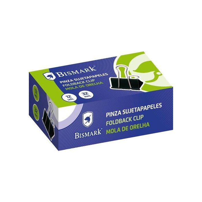 Pinza Pala Abatible Bismark 32 Mm. Caja De 12