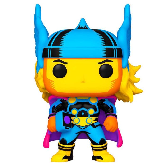 Funko Pop Marvel Black Light Thor - Figura de Vinilo con Brillo en la Oscuridad, 9 cm 1 Funko Pop Marvel Black Light Thor - Figura de Vinilo con Brillo en la Oscuridad, 9 cm 1