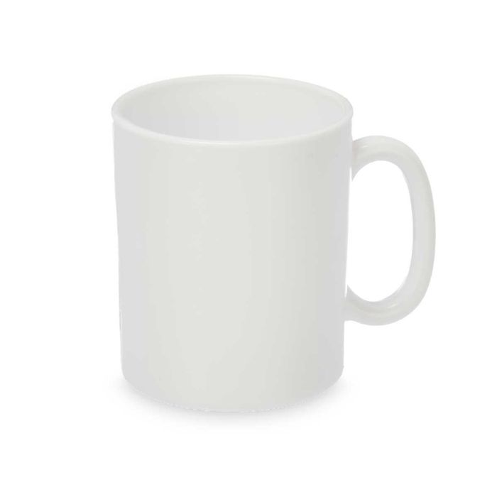 Jarra Mug Opal Vivalto 280 ml - 11x9.5x8 cm, Blanco (48 Unidades) 1