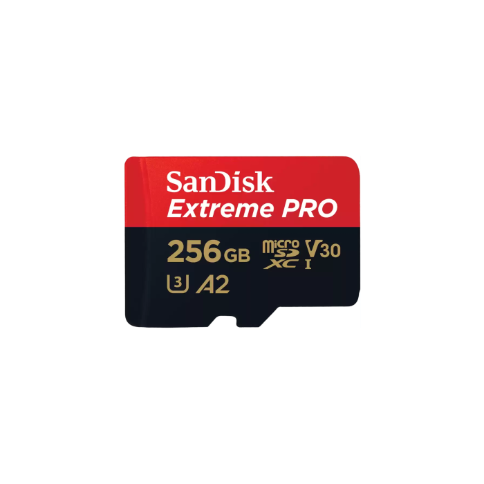 Sandisk Extreme PRO 256 GB MicroSDXC UHS-I Class 10