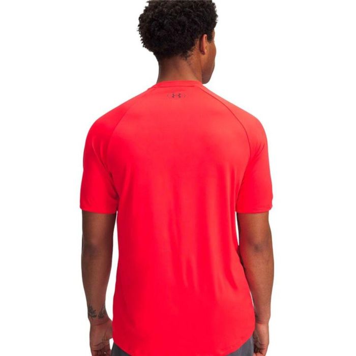 Camiseta de Manga Corta Hombre Under Armour Tech Reflective Rojo 16 Años 1