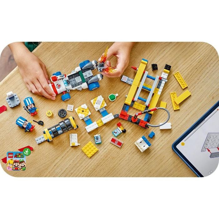 LEGO 72035 Mario Kart Garaje de Toad Set de Construcción Personalizable con Rayo GTI y 2 Toads Azules para +8 años 7 LEGO 72035 Mario Kart Garaje de Toad Set de Construcción Personalizable con Rayo GTI y 2 Toads Azules para +8 años 7