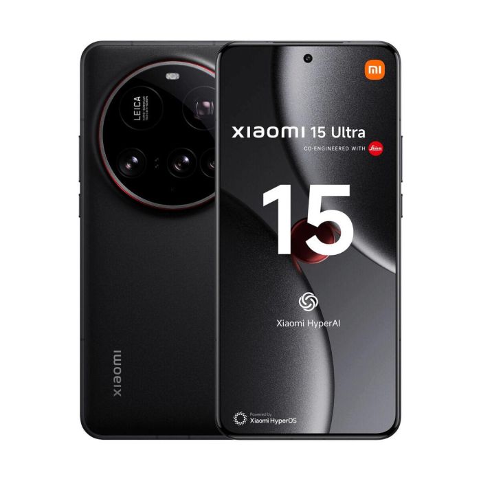 Xiaomi 15U 16-512 BK 15 Ultra Smartphone 16GB RAM 512GB 6.73" WQHD+ 5G Negro NFC Cámara Leica 200MP Snapdragon 8 Elite 13 Xiaomi 15U 16-512 BK 15 Ultra Smartphone 16GB RAM 512GB 6.73" WQHD+ 5G Negro NFC Cámara Leica 200MP Snapdragon 8 Elite 13