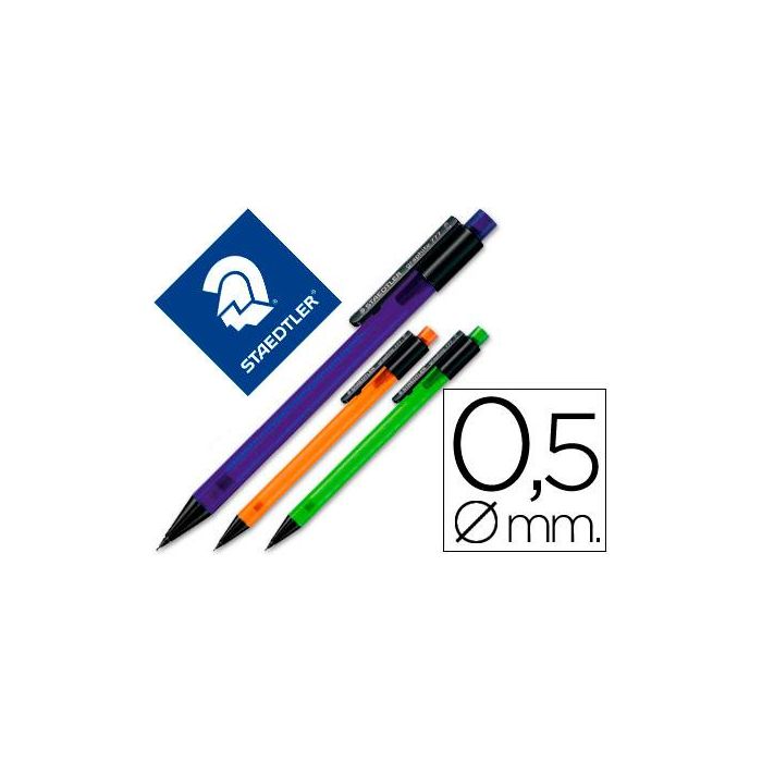 Portaminas Staedtler Mars 0,5 mm Translucido 50 unidades