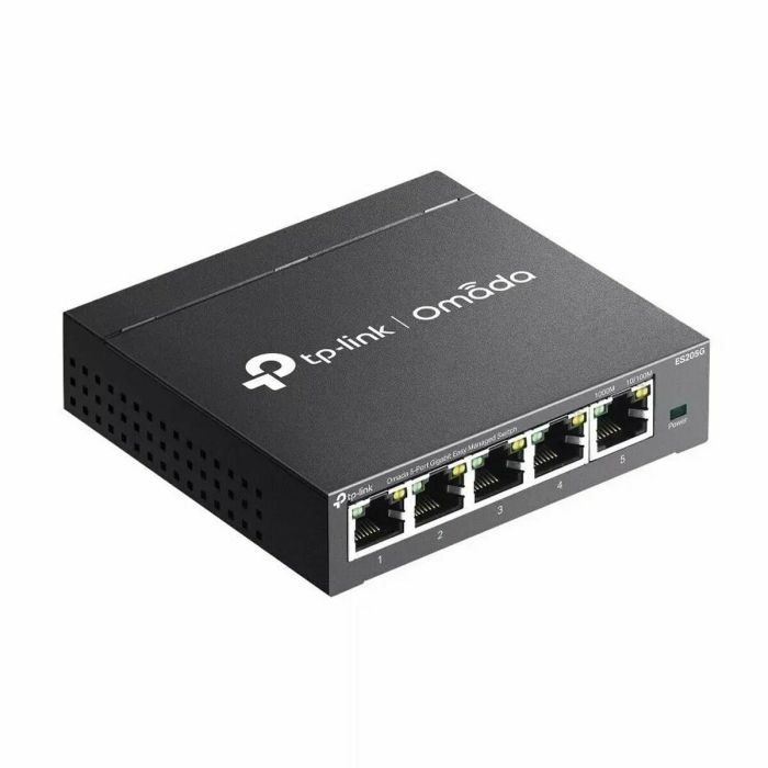 TP-LINK Omada ES205G Switch Gestionado 5 Puertos Gigabit, Integración con Omada SDN, VLAN, IGMP Snooping 3 TP-LINK Omada ES205G Switch Gestionado 5 Puertos Gigabit, Integración con Omada SDN, VLAN, IGMP Snooping 3