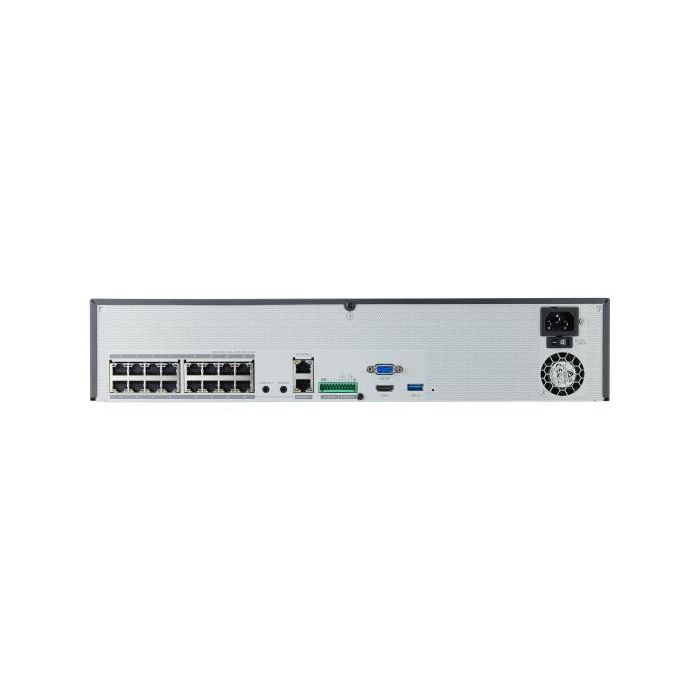Hanwha XRN-1620SB1 Grabadore de vídeo en red (NVR) Negro 1 Hanwha XRN-1620SB1 Grabadore de vídeo en red (NVR) Negro 1