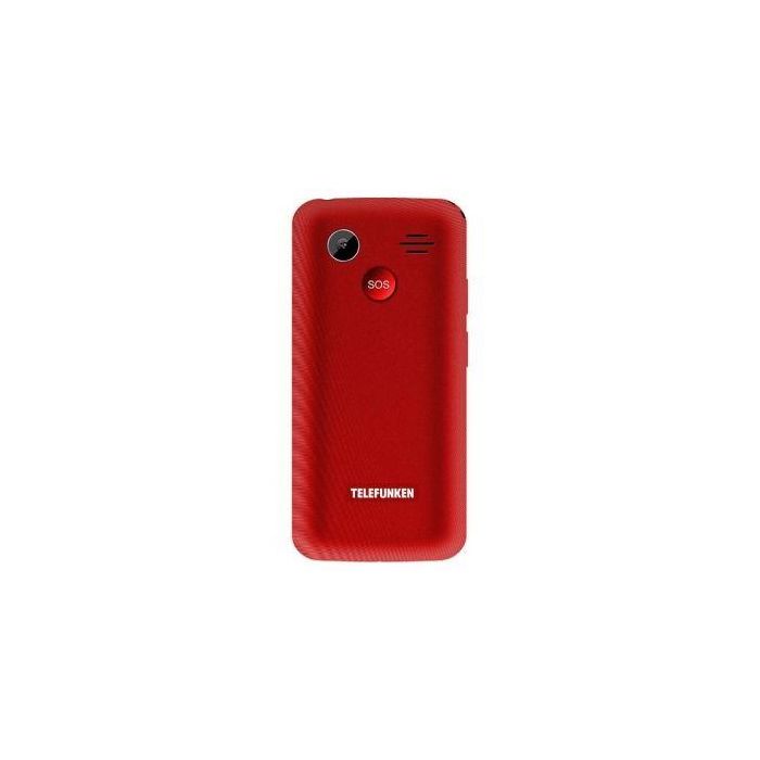 Teléfono Móvil Telefunken S415 para Personas Mayores/ Rojo 2