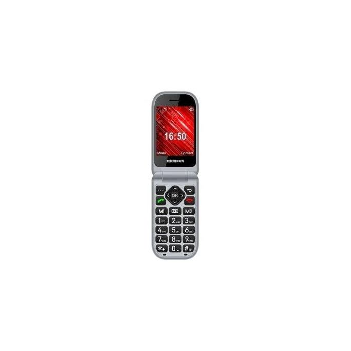 Teléfono Móvil Telefunken S460 para Personas Mayores/ Rojo 2