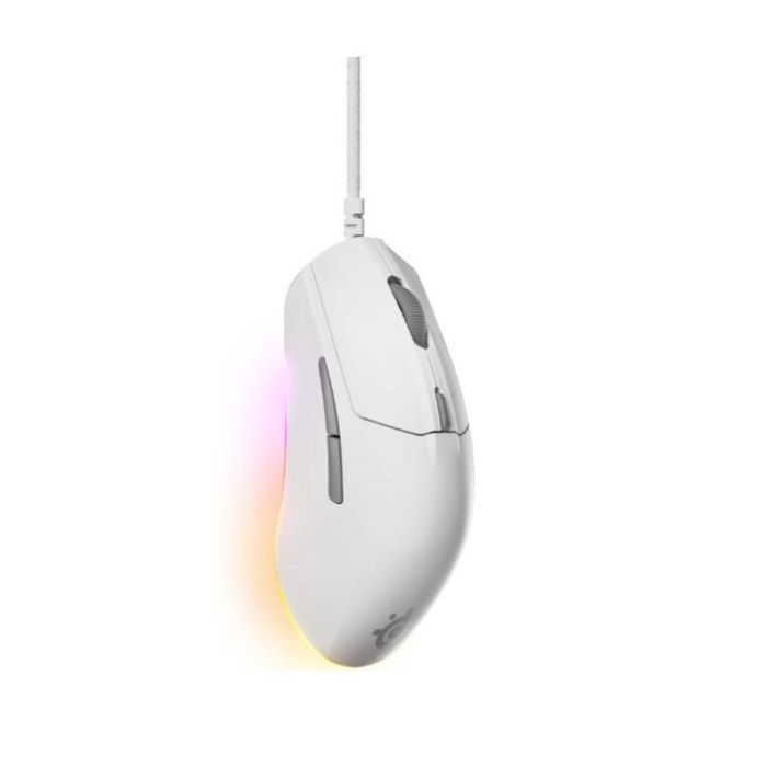SteelSeries Ratón Rival 3 Gen 2 Blanco (62516) - 6 Botones, Óptico, USB, Ambidiestro 1 SteelSeries Ratón Rival 3 Gen 2 Blanco (62516) - 6 Botones, Óptico, USB, Ambidiestro 1