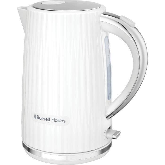 Hervidor de agua - RUSSELL HOBBS - EDEN - 2400 W - 1,7 L - Blanco Hervidor de agua - RUSSELL HOBBS - EDEN - 2400 W - 1,7 L - Blanco