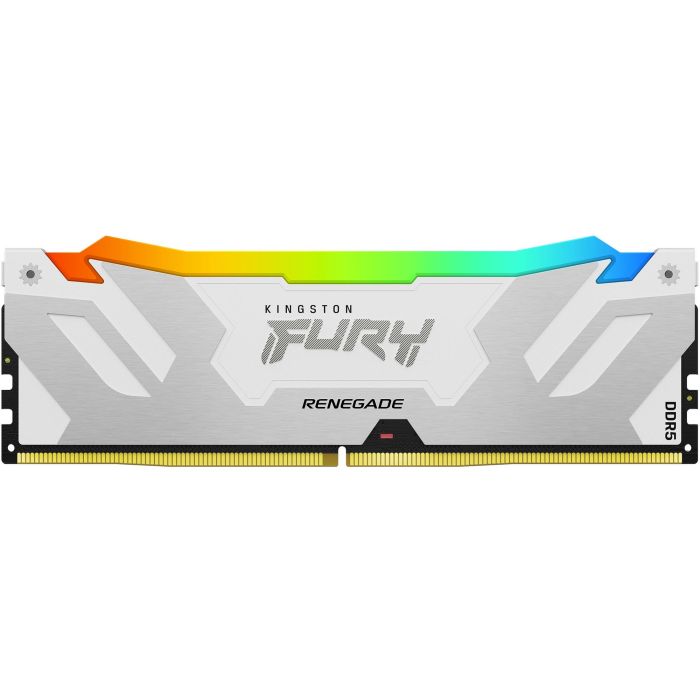 Kingston 64GB DDR5 6400MT/s CL32 FURY Renegade RGB White XMP - Kit 2 Módulos DIMM 3 Kingston 64GB DDR5 6400MT/s CL32 FURY Renegade RGB White XMP - Kit 2 Módulos DIMM 3