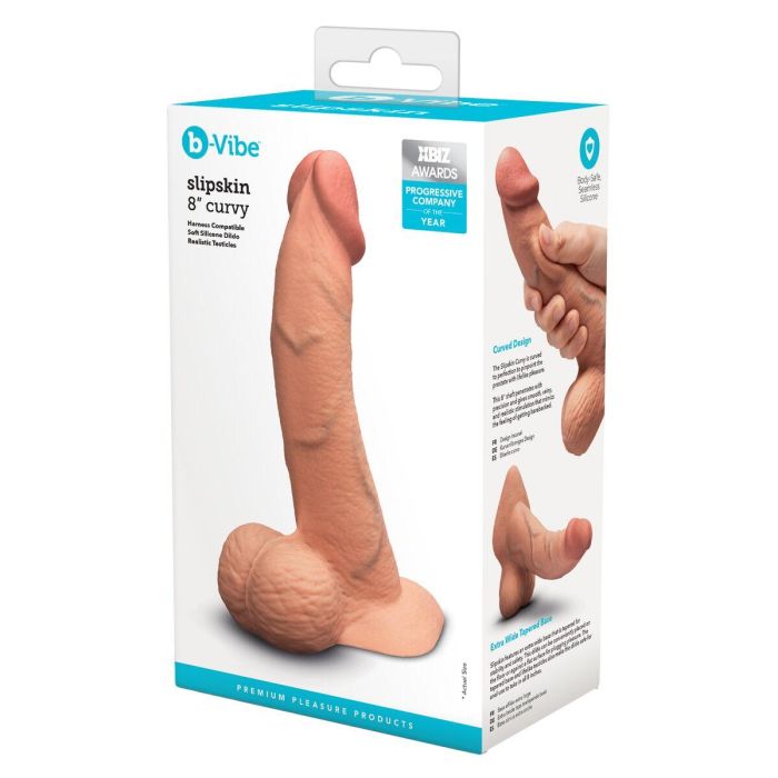 Consolador Realista B-Vibe Silicona Ø 4 cm (15,2 cm) 1 Consolador Realista B-Vibe Silicona Ø 4 cm (15,2 cm) 1