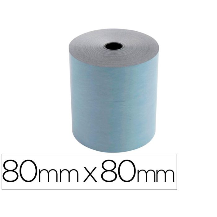 Rollo Sumadora Exacompta Safe Contact Termico 80 mm X 80 mm 52 gr-M2 10 unidades