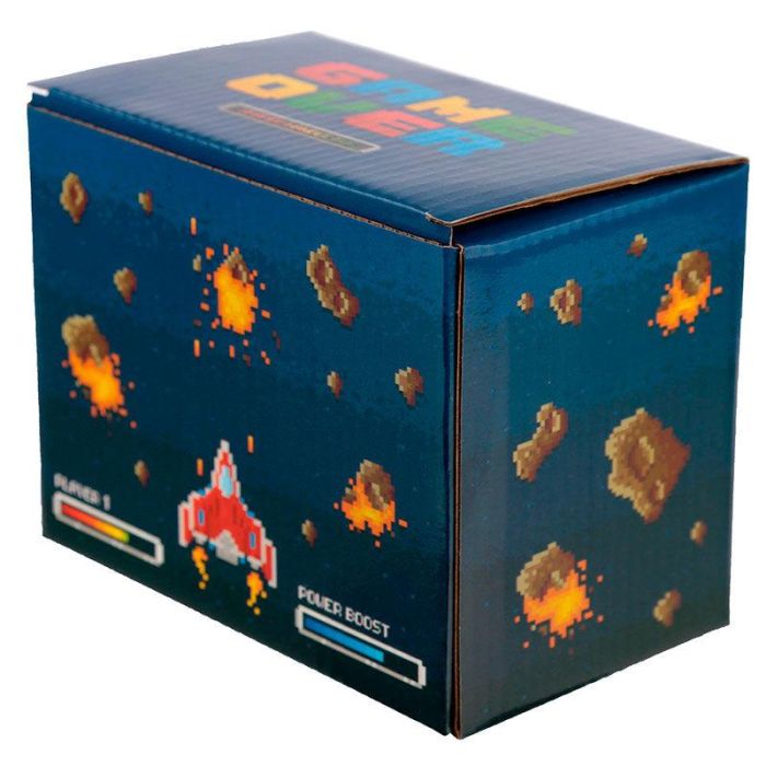 Taza asa 3D Mando Videojuego Pixel Game Over 0 Taza asa 3D Mando Videojuego Pixel Game Over 0