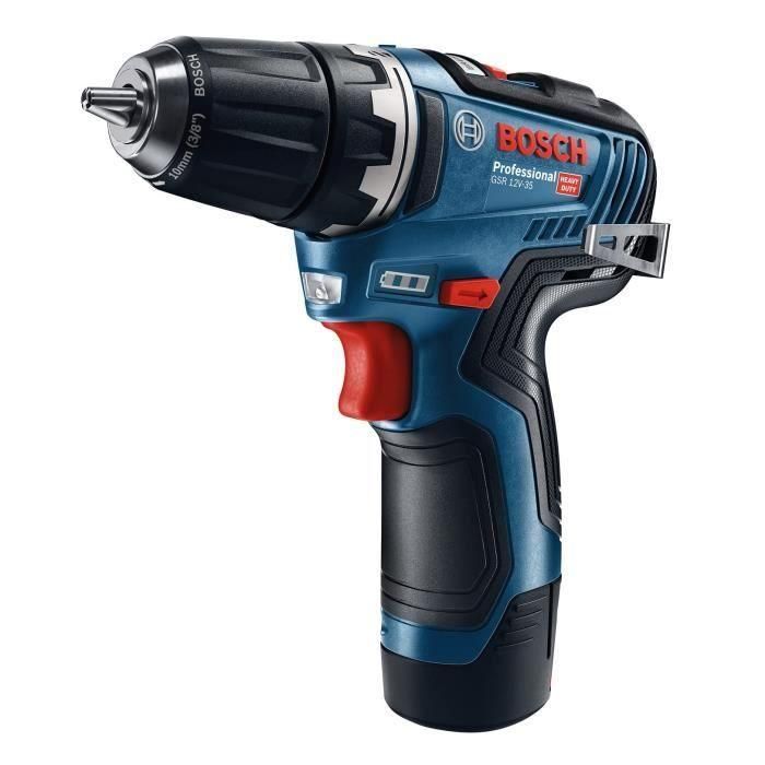 Bosch - Taladro inalámbrico 12 V 35 nm sin batería o cargador en una caja de cartón - GSR 12V -35 Professional 2 Bosch - Taladro inalámbrico 12 V 35 nm sin batería o cargador en una caja de cartón - GSR 12V -35 Professional 2