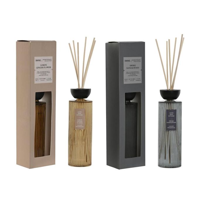 Ambientador Mikado Urban DKD Home Decor Ambar Gris 6 x 22.5 x 6.5 cm (2 Unidades) Ambientador Mikado Urban DKD Home Decor Ambar Gris 6 x 22.5 x 6.5 cm (2 Unidades)