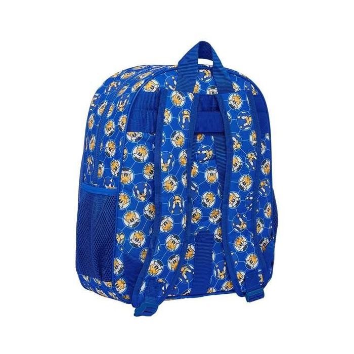 Mochila Escolar Sonic Prime Azul 32 x 38 x 12 cm 1 Mochila Escolar Sonic Prime Azul 32 x 38 x 12 cm 1