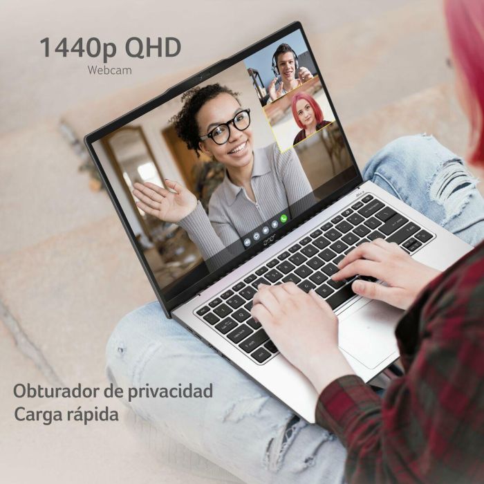 Laptop Acer NX.KWMEB.002 14" 16 GB RAM 512 GB SSD 1 Laptop Acer NX.KWMEB.002 14" 16 GB RAM 512 GB SSD 1