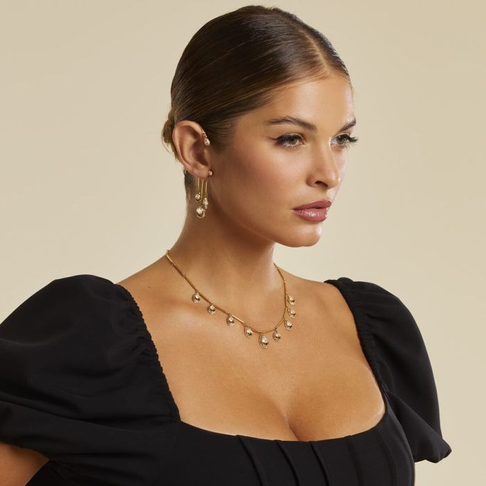 Collar Mujer Guess JUBN03381JWYGT-U Dorado 1 Collar Mujer Guess JUBN03381JWYGT-U Dorado 1