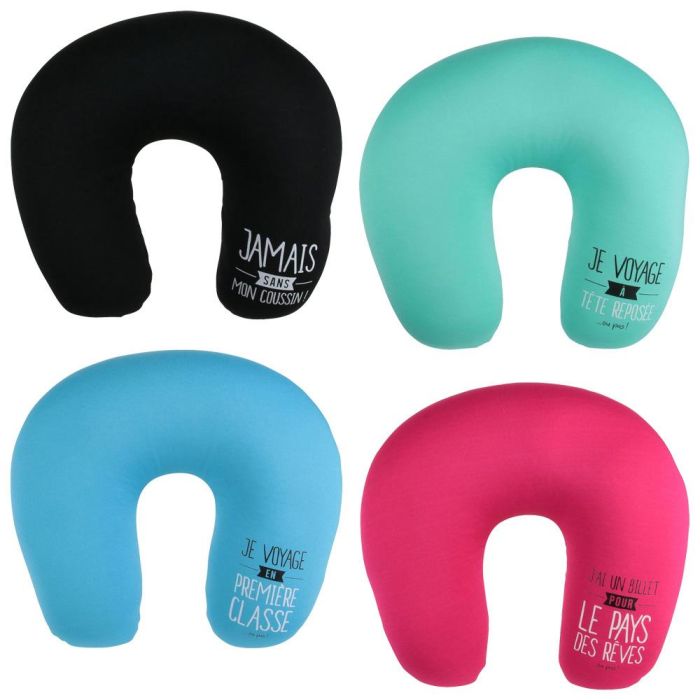 Jet Lag Cojín Cervical Microperlas Jet Lag Colores Surtidos, Turquesa, Negro, Azul, Fucsia, Medidas 25x25x8cm 2 Jet Lag Cojín Cervical Microperlas Jet Lag Colores Surtidos, Turquesa, Negro, Azul, Fucsia, Medidas 25x25x8cm 2