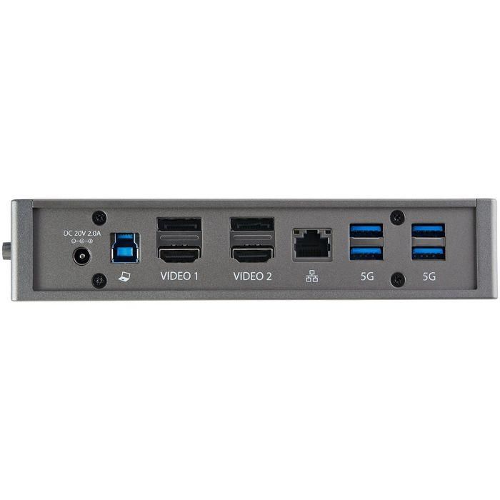 StarTech.com StarTech.com USB-C USB-A Dock - Hybrid Universal USB 3.0 Docking Station for USB-C or USB-A Laptop - Dual Monitor 4K 60Hz HDMI/DisplayPort - 6x USB-A, GbE - USB 3.1 Gen 1 - Windows/Mac (DK30A2DHUUE) 5 StarTech.com StarTech.com USB-C USB-A Dock - Hybrid Universal USB 3.0 Docking Station for USB-C or USB-A Laptop - Dual Monitor 4K 60Hz HDMI/DisplayPort - 6x USB-A, GbE - USB 3.1 Gen 1 - Windows/Mac (DK30A2DHUUE) 5