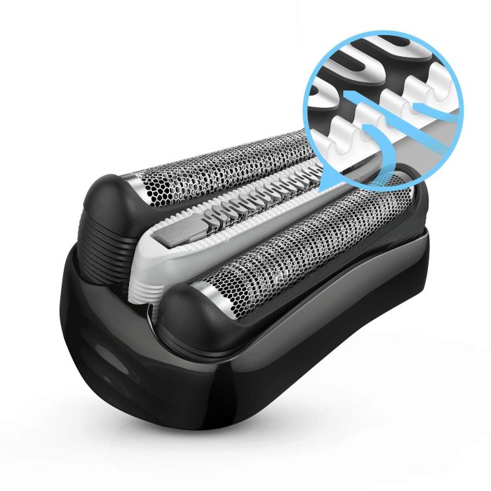 Braun 3040s Afeitadora Eléctrica Recargable Húmeda y Seca Series 3 ProSkin con MicroGrip para Afeitado Rápido y Suave Azul 3 Braun 3040s Afeitadora Eléctrica Recargable Húmeda y Seca Series 3 ProSkin con MicroGrip para Afeitado Rápido y Suave Azul 3