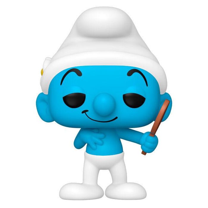 Funko Pop Series Tv Smurfs Pitufos - Pitufo Presumido, Figura de Vinilo de 9 cm 1