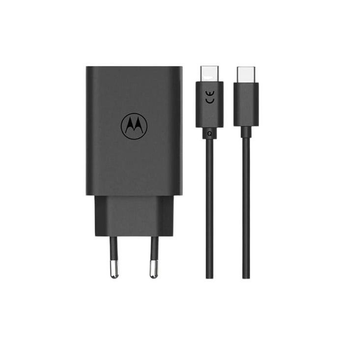 Motorola Cargador Turbo Power Gan 68W con Cable USB-C 1m Negro 2