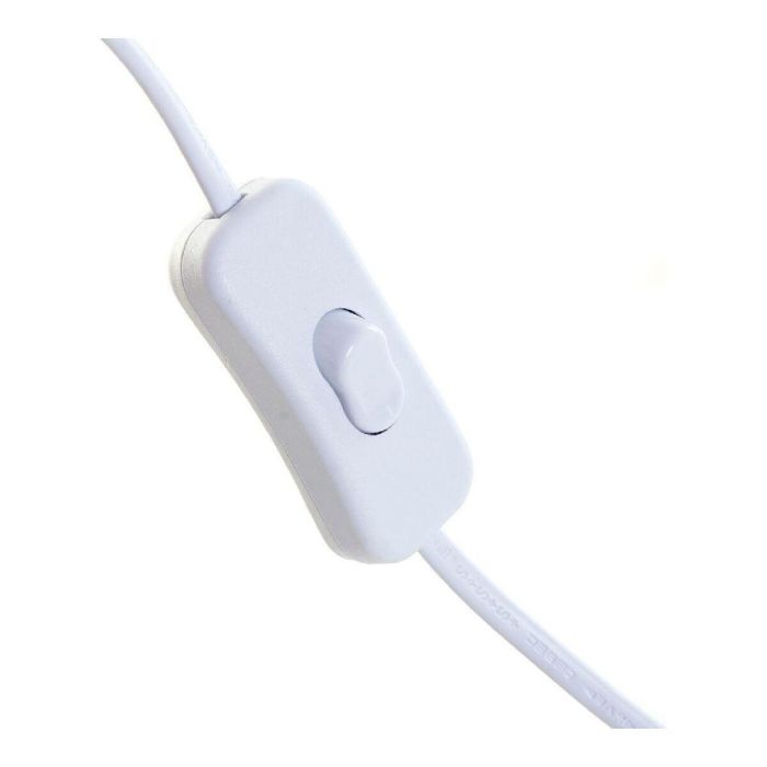 Lámpara de mesa DKD Home Decor Blanco Metal (22 x 39 x 69 cm) 1 Lámpara de mesa DKD Home Decor Blanco Metal (22 x 39 x 69 cm) 1