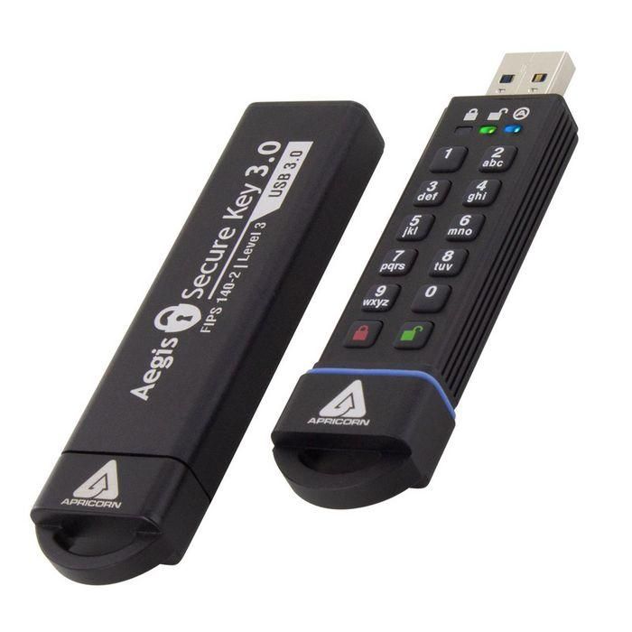 Apricorn 480GB, USB 3.2 gen1, 195/162 Mbps, FIPS 140-2 Apricorn 480GB, USB 3.2 gen1, 195/162 Mbps, FIPS 140-2