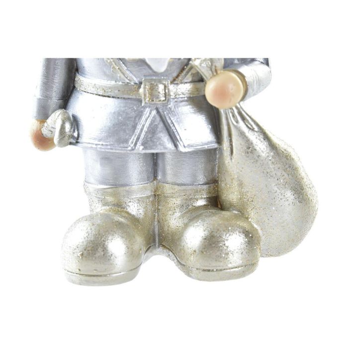 Figura Navidad Moderna DKD Home Decor Dorado Plateado 6 x 14.5 x 8.5 cm (2 Unidades) 2 Figura Navidad Moderna DKD Home Decor Dorado Plateado 6 x 14.5 x 8.5 cm (2 Unidades) 2