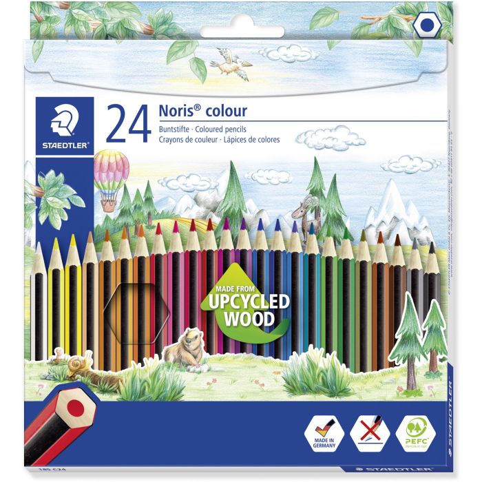 Staedtler Lápices De Colores Noris Colour Wopex Ecológico Estuche 24 Ud 0 Staedtler Lápices De Colores Noris Colour Wopex Ecológico Estuche 24 Ud 0