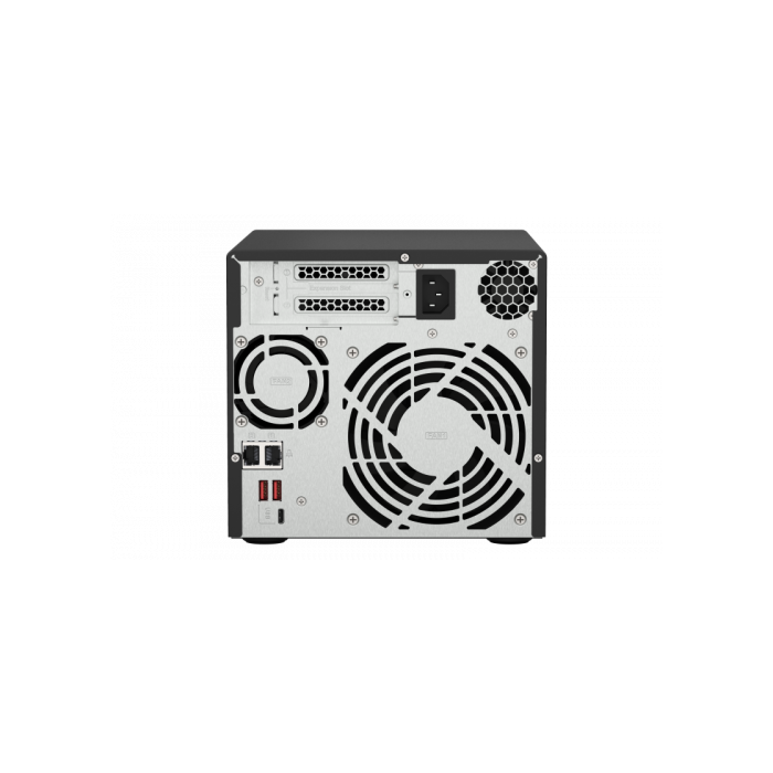 QNAP TS-473A NAS Torre Ethernet Negro AMD Ryzen V1500B 8GB DDR4 5