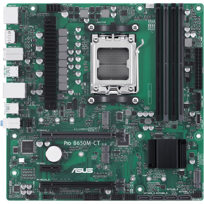 ASUS B650M-CT-CSM Placa Base micro ATX AMD Zócalo AM5 DDR5, compatible Ryzen 7000, 4 DIMM 128GB 0 ASUS B650M-CT-CSM Placa Base micro ATX AMD Zócalo AM5 DDR5, compatible Ryzen 7000, 4 DIMM 128GB 0