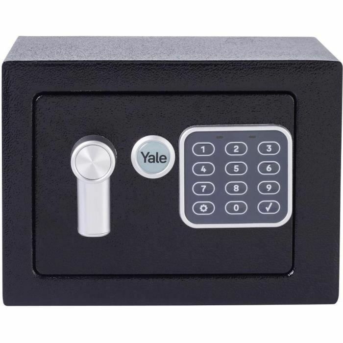 Yale YSV/170/DB2 YAL5011802412767 Caja Fuerte Electrónica Compacta 3.8L para Hogar Oficina 170x230x170mm 0 Yale YSV/170/DB2 YAL5011802412767 Caja Fuerte Electrónica Compacta 3.8L para Hogar Oficina 170x230x170mm 0