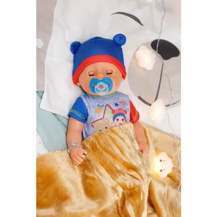 Baby Born - Muñeca Jonas con Accesorios, Rosa, 43cm, para Edades 3 años y más - LIT4001167834848