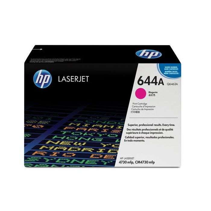 HP 644A Cartucho de Tóner Original LaserJet Magenta Tecnología ColorSphere