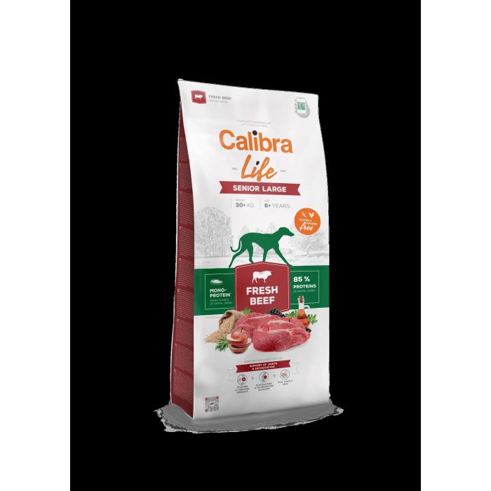 Calibra Dog Life Senior Large Beef 12 kg