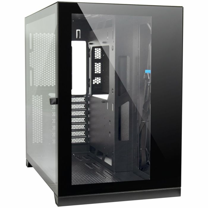 Inter-Tech C-703 Vision Midi Tower Negra ATX, micro ATX, Mini-ITX - Caja PC sin PSU