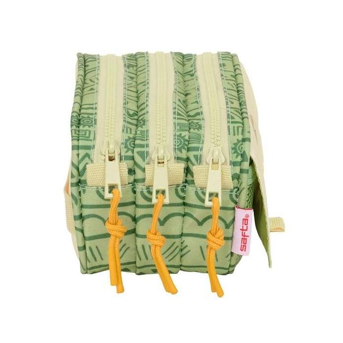 Portatodo Triple Mufasa Verde Beige 21,5 x 10 x 8 cm 2 Portatodo Triple Mufasa Verde Beige 21,5 x 10 x 8 cm 2