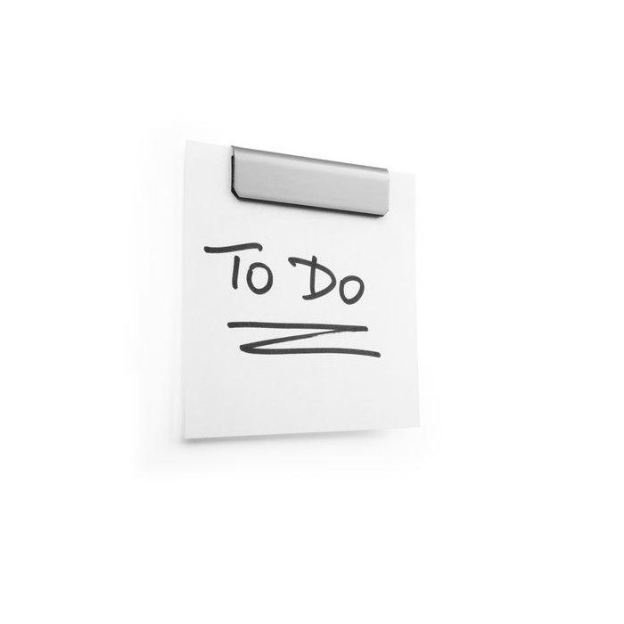 Pinza Magnetica Durable Durafix Clip 60X17 Mm. Plateado Bolsa De 5