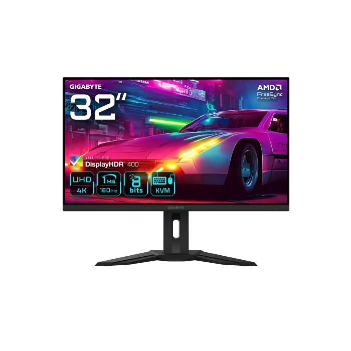 Gigabyte M32UP 31.5" Monitor Gaming UHD 4K 160Hz 1ms AMD FreeSync Premium Pro DisplayHDR 400 HDMI 2.1 DisplayPort 1.4 - 20VM0-M32UPBT-1EKR 0 Gigabyte M32UP 31.5" Monitor Gaming UHD 4K 160Hz 1ms AMD FreeSync Premium Pro DisplayHDR 400 HDMI 2.1 DisplayPort 1.4 - 20VM0-M32UPBT-1EKR 0