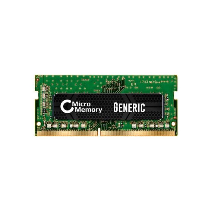 CoreParts 4GB Memory Module for HP 2400Mhz DDR4 Major SO-DIMM CoreParts 4GB Memory Module for HP 2400Mhz DDR4 Major SO-DIMM