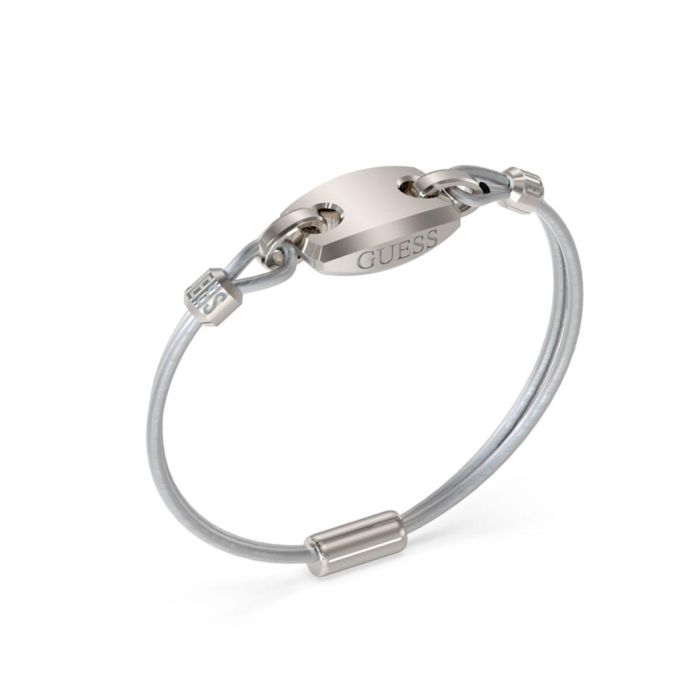 Pulsera Mujer Guess JUMB05041JWSTS Plateado Pulsera Mujer Guess JUMB05041JWSTS Plateado