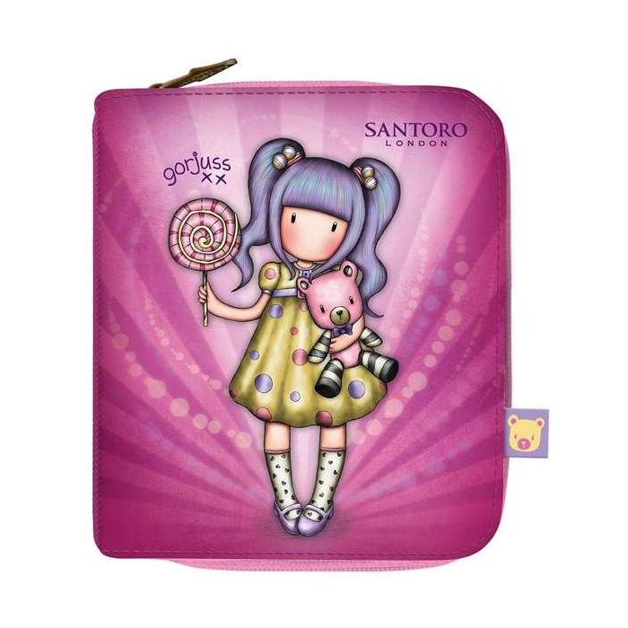 Cartera Gorjuss First prize Lila 10 x 12 x 3 cm 3