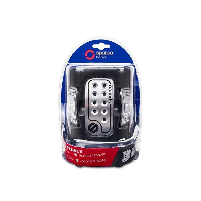 SPC OPC04060000 Cs3-30 Juego de Pedales Racing Aluminio Homologados ECE 35 Universal Diseño Deportivo 3 SPC OPC04060000 Cs3-30 Juego de Pedales Racing Aluminio Homologados ECE 35 Universal Diseño Deportivo 3