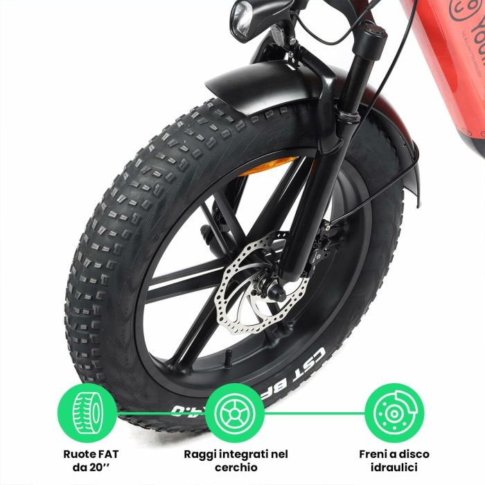 Bicicleta Eléctrica Youin BK1716 LUXOR II Coral 250 W 5 Bicicleta Eléctrica Youin BK1716 LUXOR II Coral 250 W 5